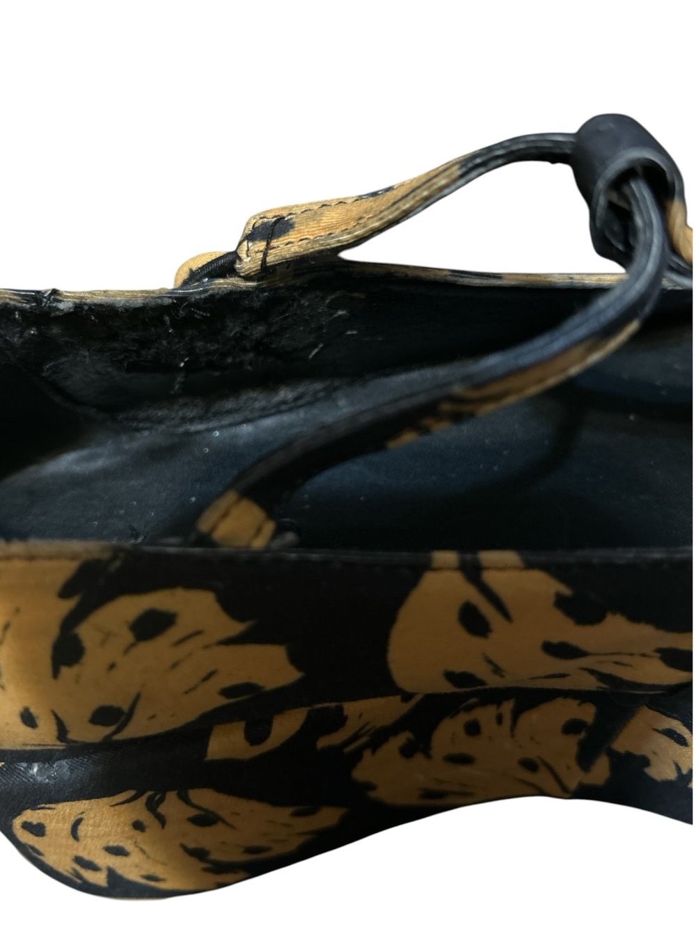 Farm Rio Black Bananica Bunch Platform Ballerina Mary Jane / Women’s Sz 7.5 US - Picture 14 of 14